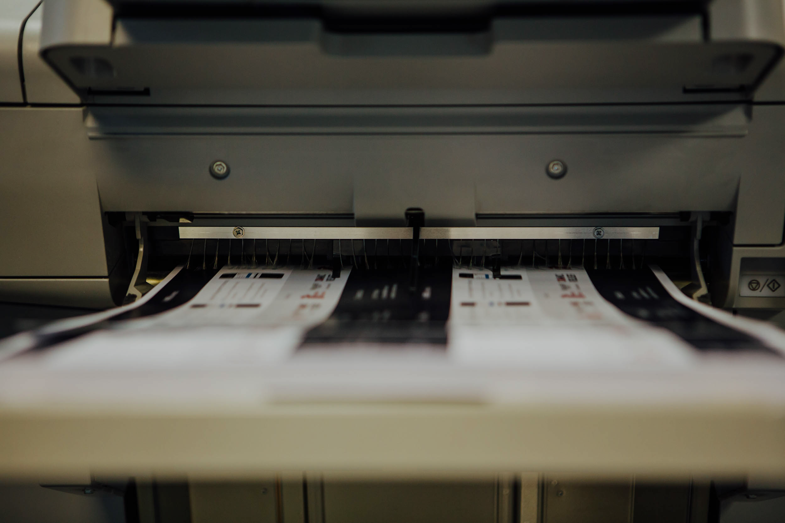 Ruddocks Printing Machine Photography
