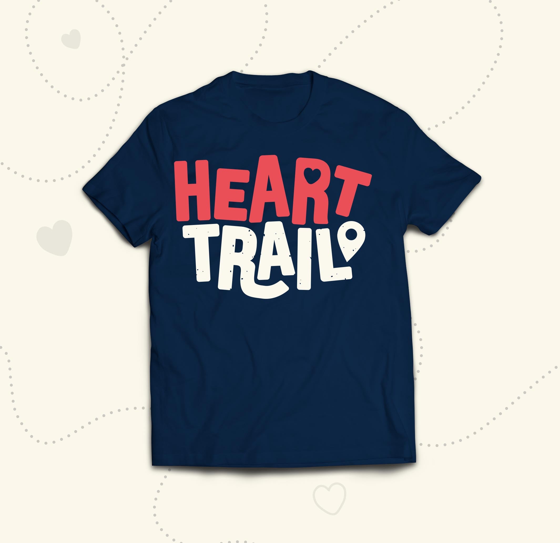 Heart Trail T-shirts